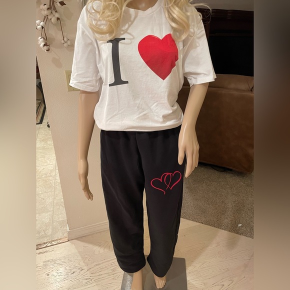 NWT I LOVE YOU COTTON T-SHIRT - Picture 1 of 3